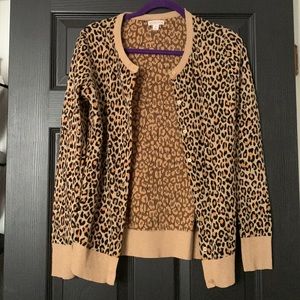 Leopard Cardigan